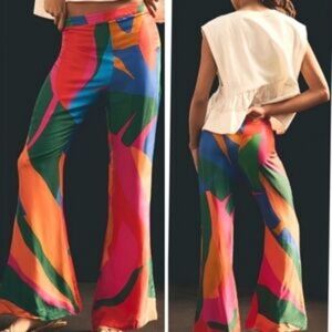 FARM Rio Multicolor Boot Cut Pants